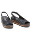 Pollonus Sandale Pollonus 5-1403-002 Granat Crush/Perfo