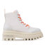 Calvin Klein Jeans Botine Calvin Klein Jeans Toothy Combat Boot Softny YW0YW00948 White YBR