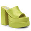 Steve Madden Pantoletten Steve Madden Cagey SM11002312-33P Lime Satin