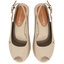 Tommy Hilfiger Espadrilky Tommy Hilfiger Iconic Elba Sling Back Wedge FW0FW04788 Stone AEP