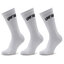 Unfair Athletics Set de 3 perechi de șosete medii unisex Unfair Athletics Curved UNFR22-165 White