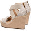 MICHAEL Michael Kors Espadrilles MICHAEL Michael Kors Prue Wedge 40S0PRMS2B Vanilla