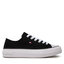 Tommy Hilfiger Bambas Tommy Hilfiger Low Cut Lace-Up Sneaker T3A4-32118-0890 S Black 999