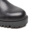 Guess Členková obuv s elastickým prvkom Guess Oakess FL7OAK LEA10 BLACK