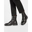 Tommy Hilfiger Kozačky Tommy Hilfiger Comfort Hilfiger Lth High Boot FM0FM04192 Black BDS