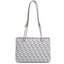 DKNY Táska DKNY Bryant Md Shop Toe R84AJ915 White Logo/Grey Melange 6WL