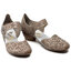 Rieker Félcipő Rieker 43786-64 Beige