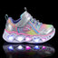 Skechers Sneakersy Skechers Rainbow Lux 302308N/SMLT Silver/Multi