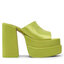 Steve Madden Pantoletten Steve Madden Cagey SM11002312-33P Lime Satin