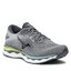 Mizuno Boty Mizuno Wave Sky 6 J1GC2202 Quiet Shade / Silver / Neo Lime