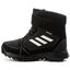 adidas Cizme de zăpadă adidas Terrex Snow Cf Cp Cw K S80885 Cblack/Cwhite/Grefou