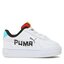 Puma Сникърси Puma Caven Brand Love Ac inf 389734 01 White/Black/Red/Bright Aqua