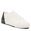 Calvin Klein Sneakersy Calvin Klein Low Lace Up Lth Mono HM0HM01236 White/Black 0K7