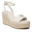 Calvin Klein Еспадрили Calvin Klein Wedge 50Hh-Jq HW0HW01490 Neutral Mono 02R