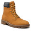 Tommy Hilfiger Kozačky Tommy Hilfiger Padded Nubuck Boot FM0FM04205 Vitage Gold KBH