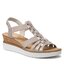 Rieker Sandali Rieker V3822-90 Metallic