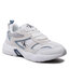 Calvin Klein Jeans Сникърси Calvin Klein Jeans Retro Tennis Su-Mesh YM0YM00589 White/Iceland Blue 01S