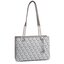 DKNY Táska DKNY Bryant Md Shop Toe R84AJ915 White Logo/Grey Melange 6WL