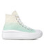 Converse Кецове Converse Ctas Move Hi 572898C Egret/Light Dew/White