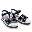 Tommy Hilfiger Szandál Tommy Hilfiger Platform Velcro Sandal T3A2-32178-0774 M Blue 800