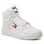 Tommy Jeans Sneakers Tommy Jeans Mid Cut Basket EM0EM01164 White YBR