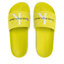 Calvin Klein Jeans Sandaler och Slip-ons Calvin Klein Jeans Slide Monogram Co YW0YW00103 Lemon Lime LRE