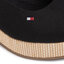 Tommy Hilfiger Espadrilles Tommy Hilfiger Iconic Elba Sling Back Wedge FW0FW04788 Black BDS