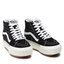 Vans Сникърси Vans Sk8-Hi Stacked VN0A4BTW5ZN1 (Suedecanvas)Blkblncdbinc