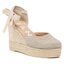 Manebi Espadrilky Manebi Wedge Espadrilles O 7.1 WV Natural