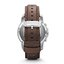 Fossil Ceas Fossil Grant FS4735 Dark Brown/Silver/Steel