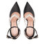 Rinascimento Pantofi cu toc subțire Rinascimento CAL0006460003 Nero B001