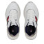 Tommy Hilfiger Sneakersy Tommy Hilfiger Low Cut Lace-Up Sneaker T3A9-32355-1438X S White/Silver X025