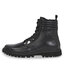 Calvin Klein Jeans Ghete Calvin Klein Jeans Eva Mid Laceup Boot Lth YM0YM00837 Triple Black 0GT
