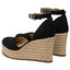 MICHAEL Michael Kors Espadrilles MICHAEL Michael Kors Kendrick Wedge 40S9KNMS2D Black
