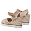 Wrangler Espadrilky Wrangler Maiorca Cross WL21700A Ecru/Gold 924