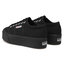 Superga Tenisky Superga 2790 Cotw Linea Up And Down S9111LW Full Black 996