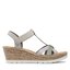 Rieker Sandalen Rieker 61995-40 Grau Kombi