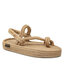 Bohonomad Sandalen Bohonomad Hawaii Platform Sandal HAW.0012.PRS Beige