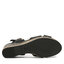 Tamaris Espadrile Tamaris 1-28001-20 Black Leather 003