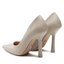 Steve Madden Pantofi cu toc subțire Steve Madden Martina SM11002274-03001-16X Greige Leather