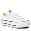 Converse Кецове Converse Ctas Lift Ox 560251C White/Black/White