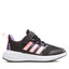 adidas Cipő adidas Fortarun 2.0 Cloudfoam Sport Running Elastic Lace Top Strap Shoes HR0289 Fekete