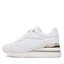 Tommy Hilfiger Сникърси Tommy Hilfiger Wedge Sneaker With Gold FW0FW07031 White YBS