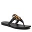 Tory Burch Джапанки Tory Burch Metal Miller 136593 Perfect Black 006