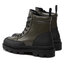 Les Deux Kozačky Les Deux Tanner Mid-Top Leather Sneaker LDM820022 Olive Night/Black
