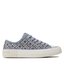 Tommy Hilfiger Teniși Tommy Hilfiger Logo All Over Low Cut Lace-Up Sneaker T3A9-32675-0034 S Denim 806