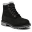 Timberland Turistická obuv Timberland 6 In PrmWpShearling TB0A2N1U0011 Black Nubuck