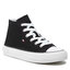 Tommy Hilfiger Sneakers aus Stoff Tommy Hilfiger High Top Lace-Up Sneaker T3A4-32119-0890 S Black 999