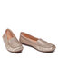 Clarks Mokasíny Clarks Freckle Walk 261657474 Champagne Leather