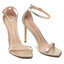 Stuart Weitzman Sandalen Stuart Weitzman Nudistcurve 100Sanda SA178 Platino